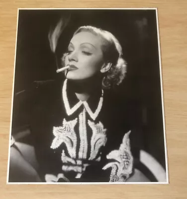 Original Photo Legendary Actress Marlene Dietrich 9x 7 Inches Magnificent B&W • $15