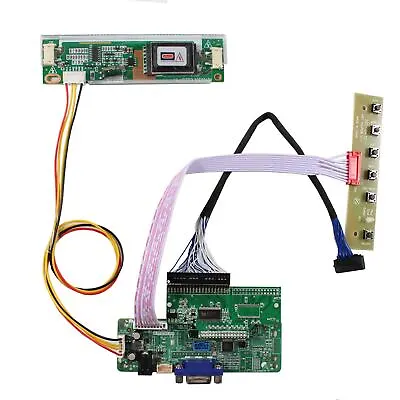 VGA LCD Controller Board Work For 12.1  LB121S02 A2 800x600 LCD Screen • $31.01