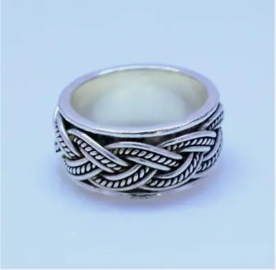 Handmade Solid Heavy Pure 925 Sterling Silver Ring Band For Men & Women All Size • $9.99