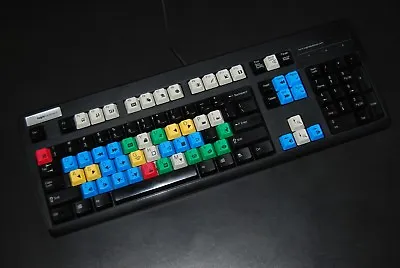 Logic Keyboard For Avid Pinnacle Liquid Video Editor - Vintage - Ps/2 - RT235BTW • $49