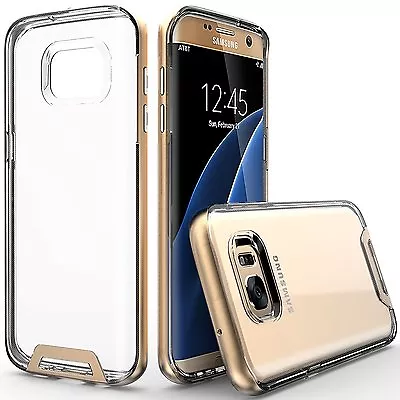 Artech 21 Samsung Galaxy S7 Edge Slim Jelly Clear Transparent Premium Cover Case • $9.45