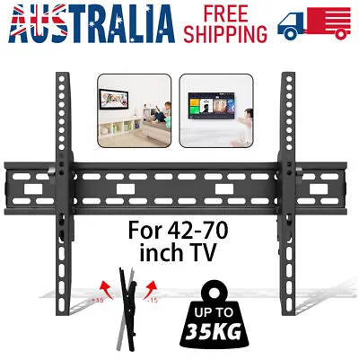 $12.05 • Buy TV Wall Mount Bracket Tilt Slim LCD LED 32 40 42 47 50 55 60 62 65 70 75 Inch AU