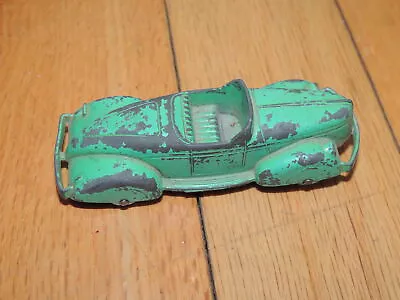 Vintage Tootsietoy  Rare Streamlined Convertible In Teal Green Blue • $17.81