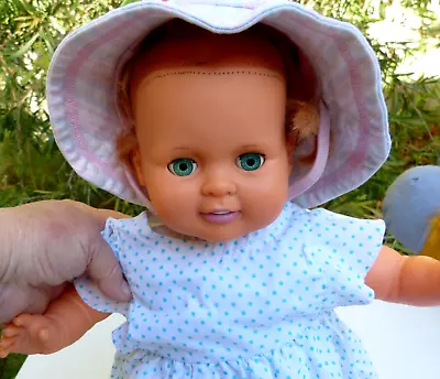 Ideal Vintage 1989  Baby Crissy  Doll Toy-open Close Eyes-for Reroot O'wise Vgc • $44