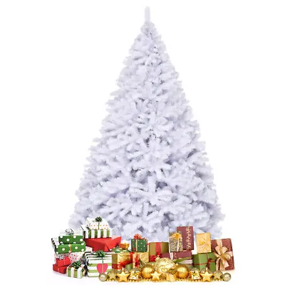 Costway 9Ft Hinged Stand Artificial Christmas Tree Great Pine Tree 2132 Tips • $119.99