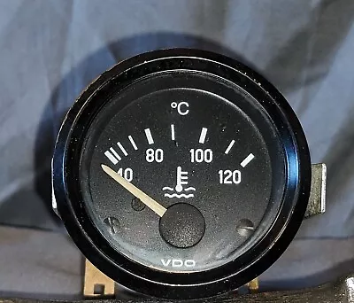 Vdo Cockpit International Water Temp Gauge 310-040-002 Temperature Gauge 40-120c • $50