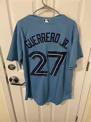 Vladimir Guerrero Jr. Jersey Light Blue Adult Large Replica Stitched • $37.99