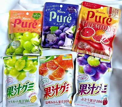 Japanese Soft Candies  6 Pack Gummy Set • $14