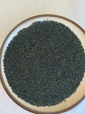 Toho Seed Beads - 15/0 - Metallic Iris Green/Brown • $3.40