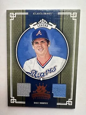 Dale Murphy 2005 Donruss Diamond Kings White Border Bronze Dual Jersey /200 SSP • $13.99