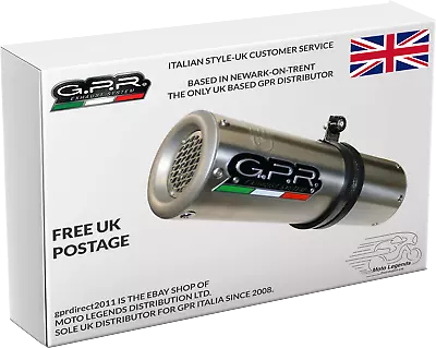 BMW K 1200 GT 2006/08 SILENCER GPR M3 Stainless Steel Slip On • $436.46