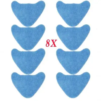 8 Pack Microfibre Cleaning Pads For VAX Bare Floor Pro S2ST S2ST Steam Cleaner • £11.99