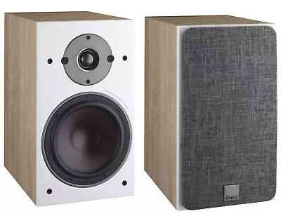 Dali Oberon 1 Bookshelf Speaker Pair - Light Oak  • £340