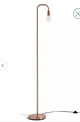 Habitat Rayner Floor Lamp - Rose Gold ( Packaging Is Damaged ) • £32