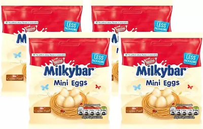 Nestle Milky Bar Pack Of 4 Mini Eggs - Perfect For Easter Egg Hunt 320g • £11.02