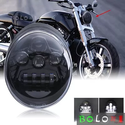 $118.99 • Buy LED Headlight For V-Rod Muscle Night Rod VROD VRSCA VRSCR VRSC/V-ROD VRSC