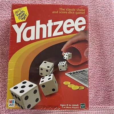 YAHTZEE 1998 Vintage Hasbro Dice Game Factory Sealed Box USA • $10.97