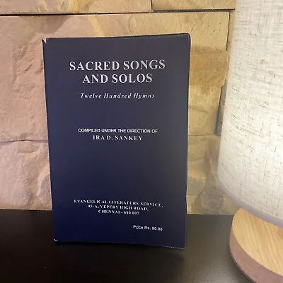 Sacred Songs & Solos And New Hymns & Solos 1200 Pieces! Ira D. Sankey Book! • £20.87