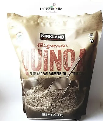 £15.99 • Buy Organic Quinoa Kirkland Signature USDA 2.04 Kg Certified Gluten Free 
