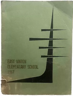 1967 East Vinton Elementary School Yearbook Vinton Va As Is • $69.99