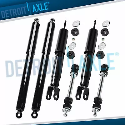 4WD Front & Rear Shock Absorbers + Sway Bars For Chevy GMC Silverado Sierra 1500 • $87.71