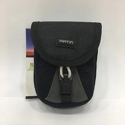 MATIN Digital SLR Camera Bag Body Comapct Neoprene Case Cover Pouch Bag + Strap • £8.72