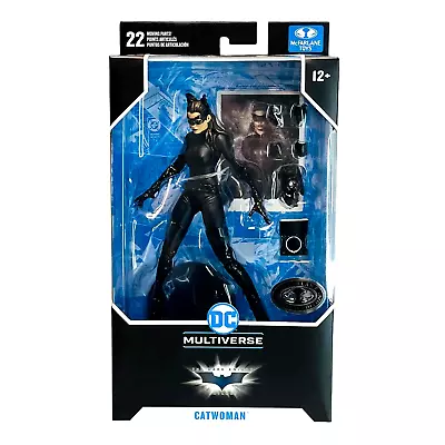 Mcfarlane DC Multiverse The Dark Knight Rises CATWOMAN Platinum 7  Figure • $44.95