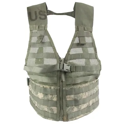 US Army Molle II Fighting Load Carrier Vest FLC LBV Tactical Digital ACU UCP • $14.95