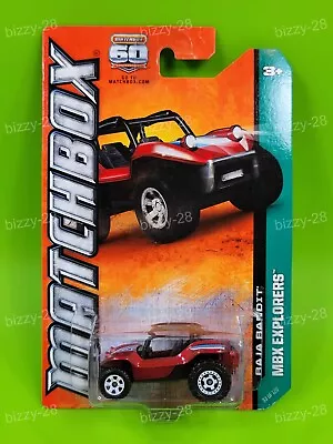 Matchbox MBX EXPLORERS '13 60th ~ BAJA BANDIT (Red) (33/120) Y0715 New! • $8.95