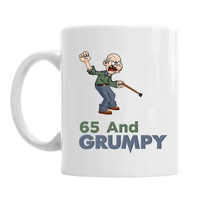 £8.95 • Buy 65th Birthday Funny Novelty Gift Present Idea For Men Dad Male Keepsake 65 Mug