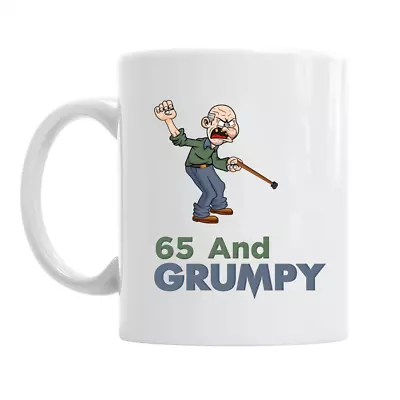 65th Birthday Funny Novelty Gift Present Idea For Men Dad Male Keepsake 65 Mug • £9.95