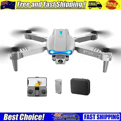 $38.71 • Buy Aeroplane USB Charging FPV Drones For Boys Girls (Grey 1Battery 2 Camera)