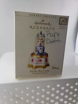 Jewelry Box Castle Treasures And Dreams Series #5 Magic Hallmark Ornament 2006 • $24.90