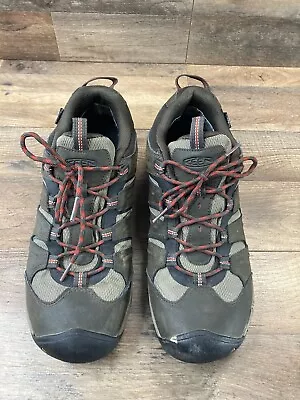 Keen Koven Gray Low Lace-Up Hiking Trail Shoes Boots #1011892 Mens Size 11.5 • $26.99