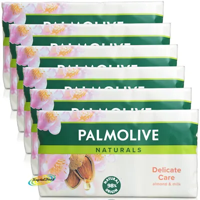 18 Bars Of Palmolive Naturals Delicate Care Almond & Milk Bar Soap 90g • £14.99