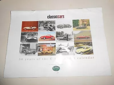 Classic Cars Magazine - 2011 Calendar 50 Years Of The E-Type Jaguar • £0.99