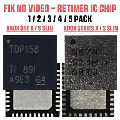 OEM Driver Retimer IC Chip No Video Fix For Microsoft XBOX Series X / One S SLIM • $108.99