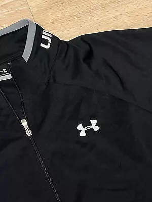 Under Armour Athletic All Seasons Apparel Jacket Full Zip Long Sleeve Size XL • $9.50