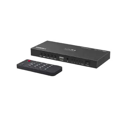 Portta N441QMS 4K30Hz HDMI 4x1 Quad Multi-Viewer 4K Switch (OPEN BOX) • $52.50
