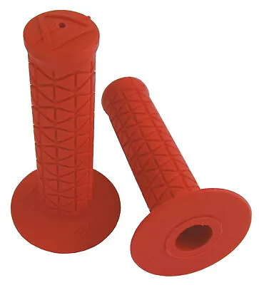 AME Old School BMX Bicycle Grips - TRI - RED • $18.99