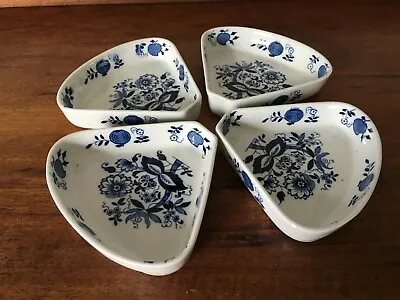£20 • Buy 4 1930s Solian Ware Soho Pottery Triangular Dishes