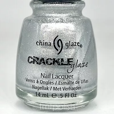 Brand New China Glaze Nail Polish - Platinum Pieces (crackle) - Full Size • $8