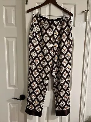 Scotch & Soda Maison Scotch Pants With Flowers  Size Large • $12.99