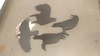 Pottery Barn Halloween Silhouette Crows Crow  Iron New In Box  • $83.99