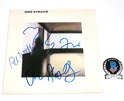 Dire Straits Band Signed Self Titled Album Vinyl Lp Beckett Coa Mark Knopfler • $1499.99