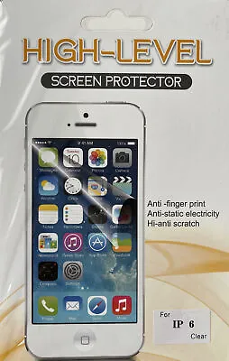$5.50 • Buy 5x Iphone 6 Clear Screen Protector, Anti-Scratch
