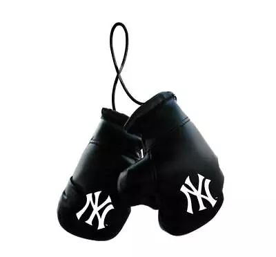 New York Yankees Mini Boxing Glove Set [NEW] MLB Hang MMA Fight Car Truck • $8.95