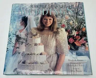 Martha Stewart Weddings Book 1st Edition 1987 HC DJ Wedding Planner  EUC • $49.99