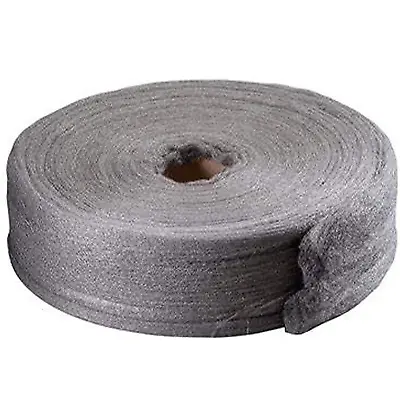 Grade 0000 Steel Wool 5lb Fine Steel Wool Roll Steel Wool 0000 For Cleaning Rem • $35.81