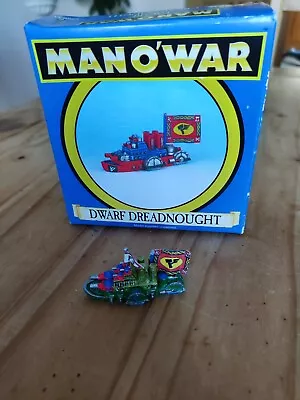 Man O'War Dwarf Dreadnaught - Boxed - Man O War Warhammer Games Workshop • £22